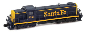 American Z Line ~ Z Scale ~ ALCO RSD5 ~ Santa Fe ATSF #2121 ~ DC Version ~ 63326-1