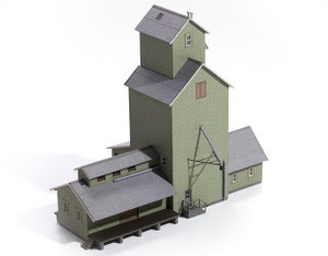 Archistories ~ Z Scale ~ Olive Kit ~ American Grain Elevator ~ 704241