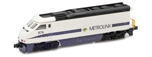 American Z Line ~ Z Scale ~ EMD F59PHI Fluted ~ Metrolink SCAX ~ DC Version ~ 6003F-2