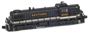 American Z Line ~ Z Scale ~ ALCO RS-3 ~ Southern SOU #2032 ~ DC Version ~ 63306-2
