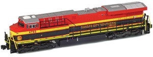 American Z Line ~ Z Scale ~ GE ES44AC ~ Kansas City Southern KCS #4763 ~ DC Version ~ 62406-1