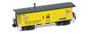 American Z Line ~ Z Scale ~ Bay Window Caboose ~ Chicago & North Western CNW #11150 ~ 92010-4