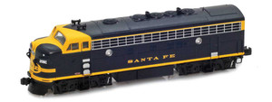 American Z Line ~ Z Scale ~ EMD F7A ~ Santa Fe ATSF #209 ~ DC Version ~ 63020-2