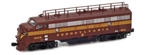American Z Line ~ Z Scale ~ EMD FP7 ~ Pennsylvania PRR #9832 ~ DC Version ~ 65304-1
