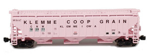 American Z Line ~ Z Scale ~ PS-2 Covered Hopper ~ Chicago & North Western CNW ~ 91939-4