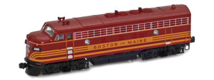 American Z Line ~ Z Scale ~ EMD F7A ~ Boston & Maine B&M #4268A ~ DC Version ~ 63017-2