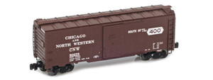 American Z Line ~ Z Scale ~ 40' Modified AAR Boxcar ~ Chicago & North Western CNW #80270 ~ 905402-1