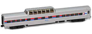 American Z Line ~ Z Scale ~ Dome Lightweight Passenger Car ~ Amtrak AMTK #9460 ~ 73450-1