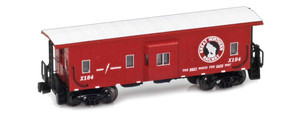 American Z Line ~ Z Scale ~ Bay Window Caboose ~ Great Northern GN #X184 ~ 92021-1