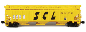 American Z Line ~ Z Scale ~ PS-2 Covered Hopper ~ Seaboard Coast Line SCL #250904 ~ 91936-1