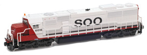 American Z Line ~ Z Scale ~ EMD SD60 ~ Soo Line SOO #6016 ~ DC Version ~ 65023-1