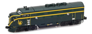 American Z Line ~ Z Scale ~ EMD F3A ~ Jersey Central CNJ #57 ~ DC Version ~ 62919-1