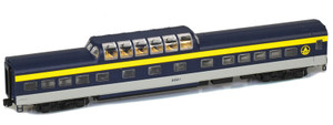 American Z Line ~ Z Scale ~ Dome Lightweight Passenger Car ~ Chesapeake & Ohio C&O #5501 ~ 73429-2