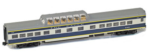 American Z Line ~ Z Scale ~ Dome Lightweight Passenger Car ~ Missouri Pacific MP #893 ~ 73414-1
