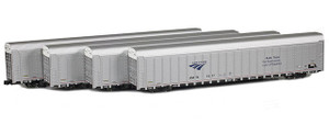 American Z Line ~ Z Scale ~ Auto Rack ~ 4-Pack ~ Amtrak AMTK ~ 904100-3