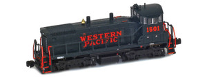 American Z Line ~ Z Scale ~ EMD SW1500 ~ Western Pacific WP #1502 ~ DC Version ~ 62703-2