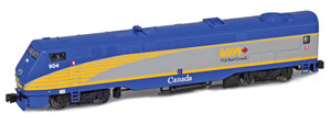 American Z Line ~ Z Scale ~ GE P42 Genesis ~ Via Rail Canada VIA #904 ~ DC Version ~ 63504-1