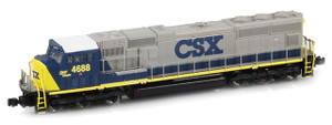 American Z Line ~ Z Scale ~ EMD SD70M ~ CSX #4688 ~ DC Version ~ 61010-3