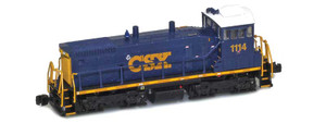 American Z Line ~ Z Scale ~ EMD SW1500 ~ CSX #1115 ~ DC Version ~ 62704-3