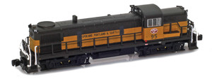 American Z Line ~ Z Scale ~ ALCO RS-3 Phase III ~ Spokane, Portland & Seattle #95 ~ DC Version ~ 63335-1