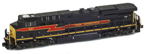 American Z Line ~ Z Scale ~ GE ES44AC ~ Iowa Interstate #507 ~ DC Version ~ 62407-1