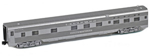 American Z Line ~ Z Scale ~ 6-6-4 Sleeper Hidden Valley ~ Santa Fe ATSF ~ 73128-3
