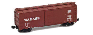 American Z Line ~ Z Scale ~ 40' Modified AAR Boxcar ~ Wabash WAB #86001 ~ 905413-1