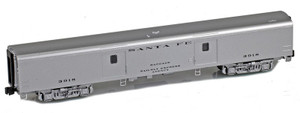 American Z Line ~ Z Scale ~ Baggage Railway Express Agency Lightweight Passenger Car ~ Santa Fe ATSF ~ 73628-2