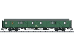 Trix ~ N Scale ~ Type MDyge 986 Baggage Car ~ DB ~ LED Interior & Marker Lights ~ 18432