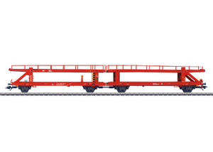 Märklin ~ HO Scale ~ AC 3-Rail ~ Type Laaeks 553.1 Double Auto Transport Car ~ DB Cargo ~ 47180