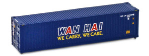 American Z Line ~ Z Scale ~ Wan Hai 40' Container ~ 95233