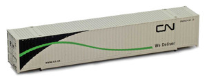 American Z Line ~ Z Scale ~ CN (We Deliver) 53' Container ~ Canadian National CN ~ 95122