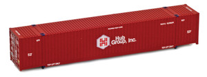 American Z Line ~ Z Scale ~ Hub Red 53' Container (Red) ~ 95110