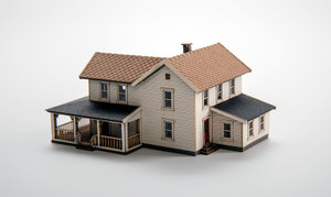 Archistories ~ Z Scale ~ Turn of The Century House ~ White Kit ~ 406191