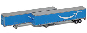 American Z Line ~ Z Scale ~ Amazon Prime 53' Trailers ~ 2-Pack ~ 954001-1
