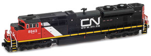 American Z Line ~ Z Scale ~ EMD SD70M-2 ~ Canadian National CN #8943 ~ DC Version ~ 63121-5