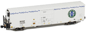 American Z Line ~ Z Scale ~ Trinity 64' Reefer ~ BNSF #793405 ~ 914006-1