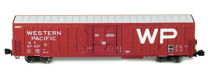 American Z Line ~ Z Scale ~ PC&F Beer Reefer ~ Set 1 ~ Western Pacific WP ~ 90268-1