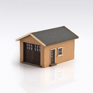 Archistories ~ Z Scale ~ Single Garage Kit ~ Sand ~ 426070-S