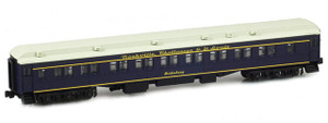 American Z Line ~ Z Scale ~ Parlor Car Bridesburg ~ Nashville, Chattanooga & St. Louis #28-1 ~ 71409-3