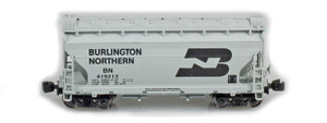 American Z Line ~ Z Scale ~ ACF 2-Bay Hopper ~ Burlington Northern BN #419332 ~ 903908-2