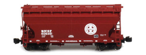 American Z Line ~ Z Scale ~ ACF 2-Bay Hopper ~ BNSF #405380 ~ 903913-2