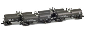 American Z Line ~ Z Scale ~ 17,600 Gallon Tank Car ~ 4-Pack ~ GATX ~ 903811-1