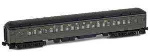 American Z Line ~ Z Scale ~ Paired Window Coach ~ Southern SOU ~ 71706-0