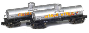 American Z Line ~ Z Scale ~ 1917 General American 8,000 Gallon Tank Car ~ 2-Pack ~ General American GATX #66707 & #66722 ~ 915034-1