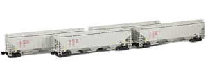 American Z Line ~ Z Scale ~ PS-2 Covered Hopper ~ 4-Pack ~ Canadian National CN ~ 90927-1