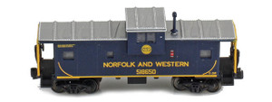 American Z Line ~ Z Scale ~ Wide Vision Caboose ~ Norfolk & Western N&W #518572 ~ 921013-1