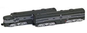 American Z Line ~ Z Scale ~ ALCO PA1 & PB1 ~ 2-Unit Set ~ New York Central NYC #4201 & #4301 ~ DC Version ~ 64408-2_SET