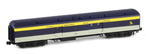 American Z Line ~ Z Scale ~ Baggage Car ~ Chesapeake & Ohio C&O #265 ~ 71645-1