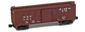 American Z Line ~ Z Scale ~ 40' Outside Braced Boxcar ~ Nickel Plate Road NKP #8123 ~ 903106-1